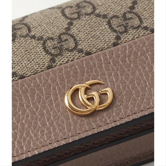 GUCCI Marmont GG logo supreme compact small wallet - Picture 4 of 5